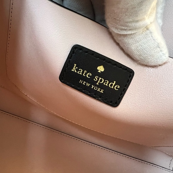 Large Kate Spade New York Leather Tote 2-way Bag - Picture 13 of 15